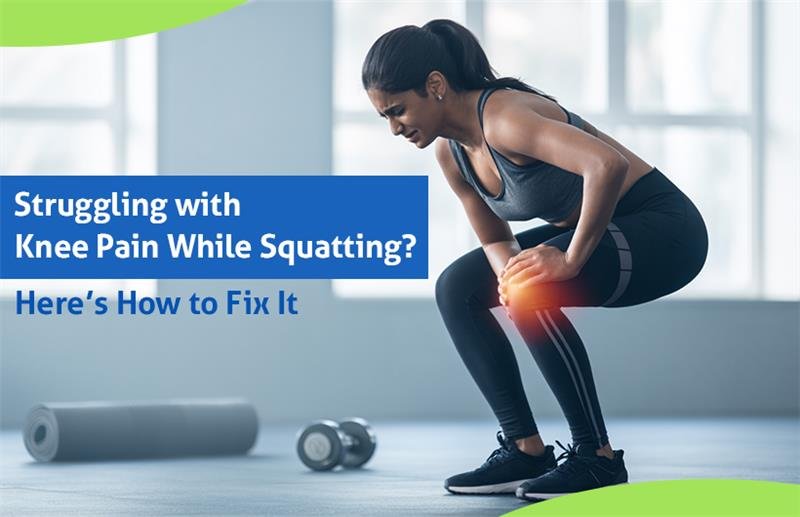 knee Pain while squatting