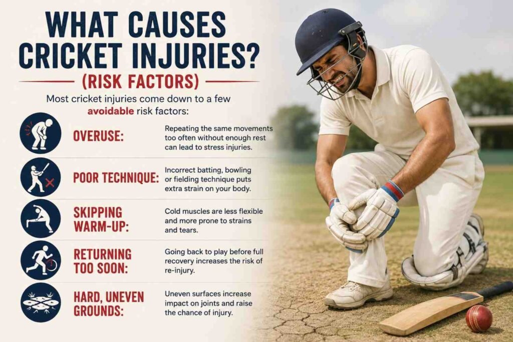 What Causes Cricket Injuries