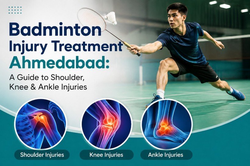 Badminton Injury Treatment Ahmedabad: A Guide to Shoulder, Knee & Ankle Injuries