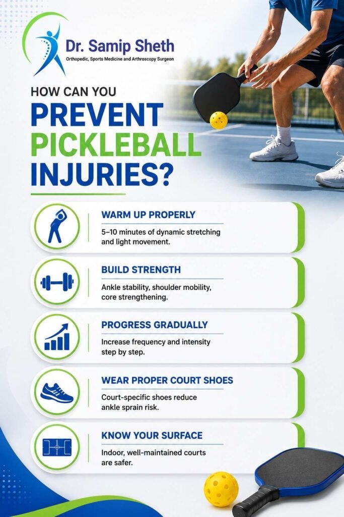How Can You Prevent Pickleball Injuries